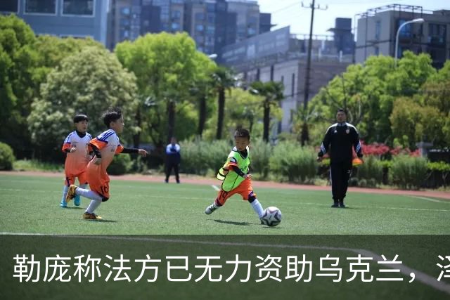 勒庞称法方已无力资助乌克兰，泽连斯基回应
